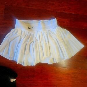 Nike White Skater Mini Skirt